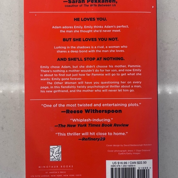 The Other Woman by Sandie Jones Book - Picture 3 of 3